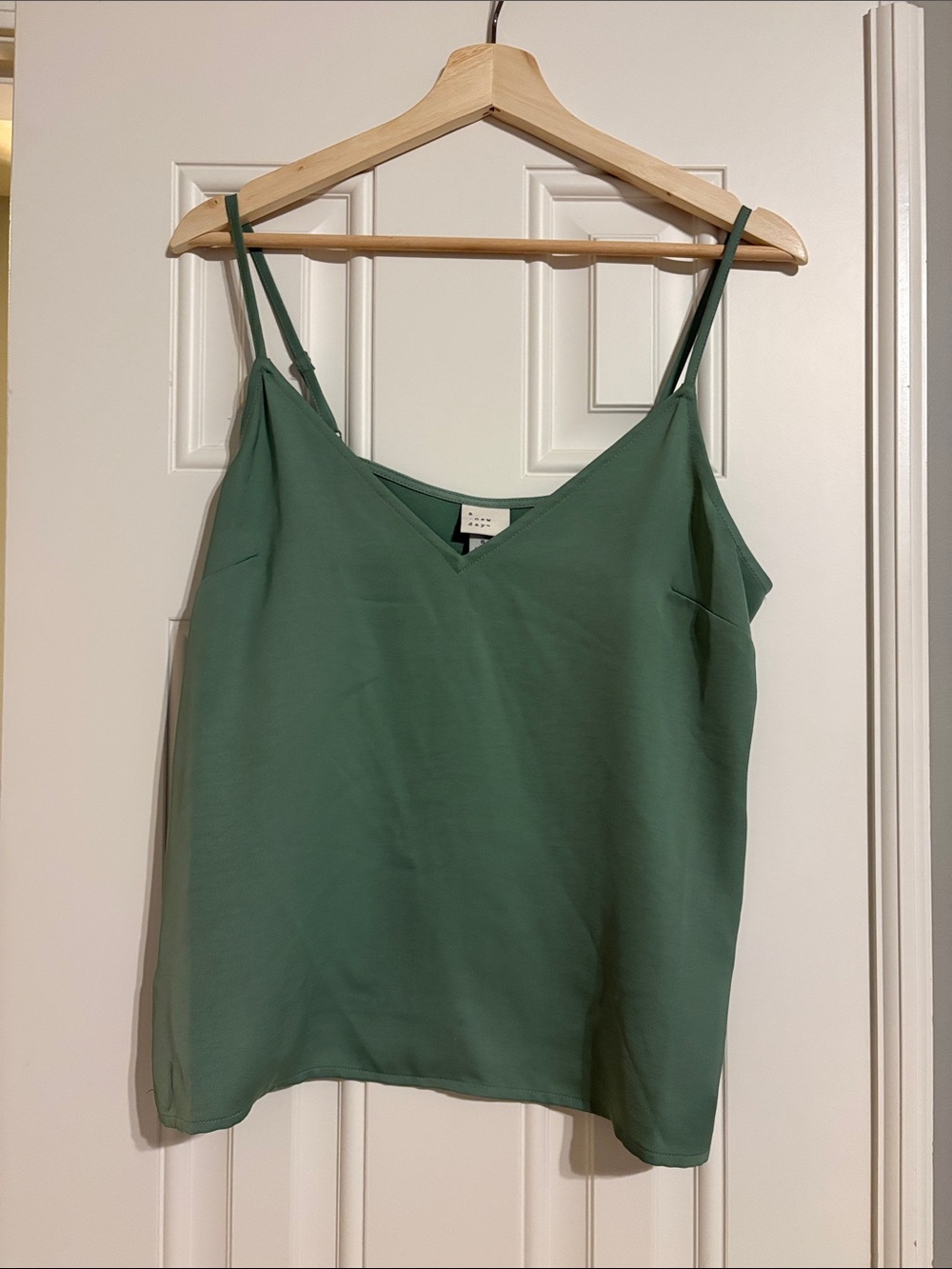 A New Day Green Tank Top